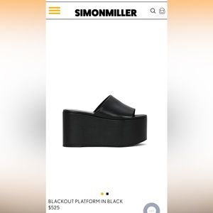 Simon Miller Blackout 41, excellent condition!